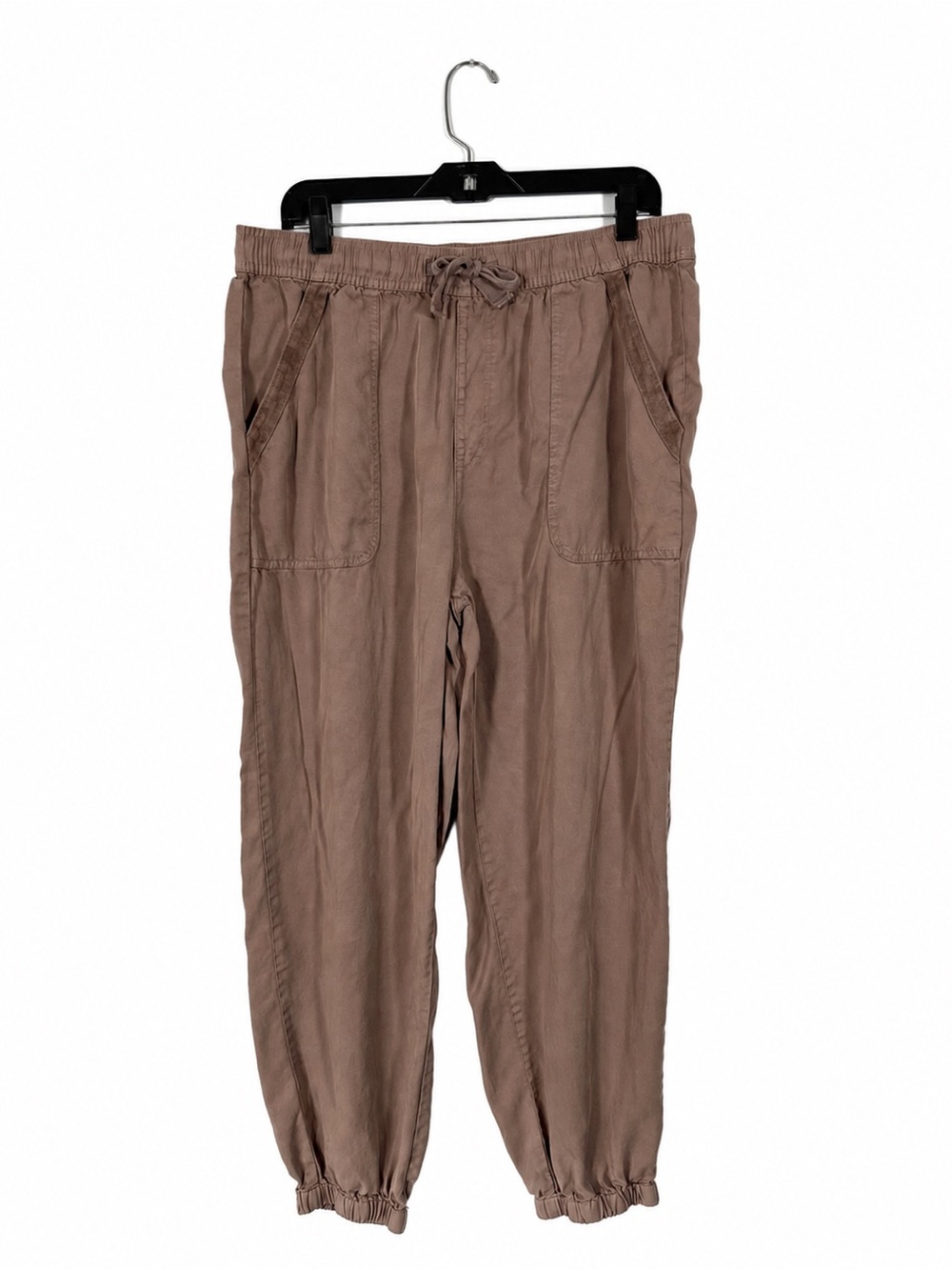 Time & Tru Tencel Mauve Utility Cargo Lounge Pants Size L Clean Girl Loungewear